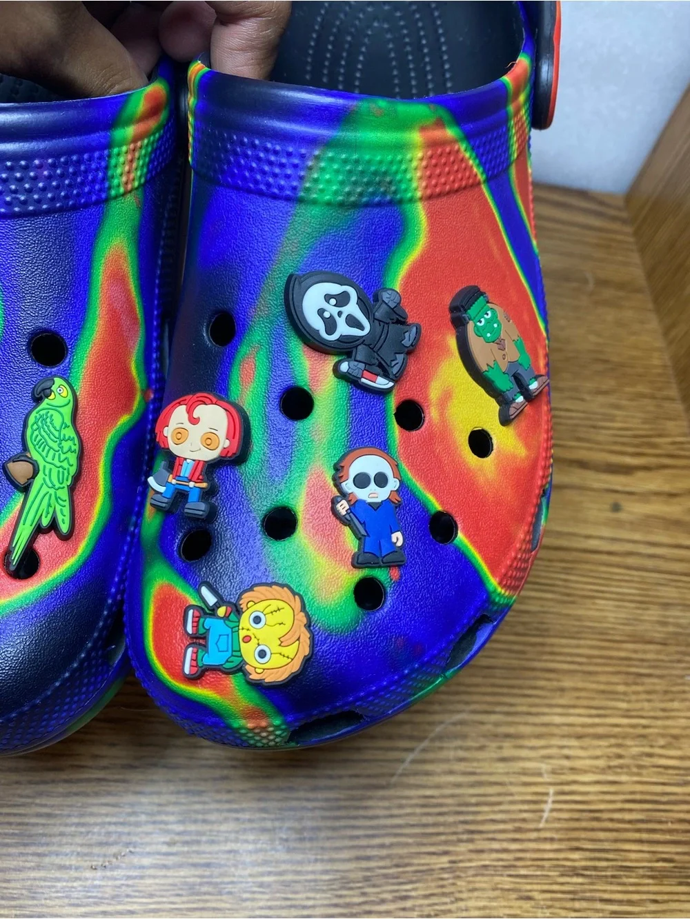 Crocs Classic Clog Solarized Tied Dye Multi Color Unisex Men’s Size 10 Women 12